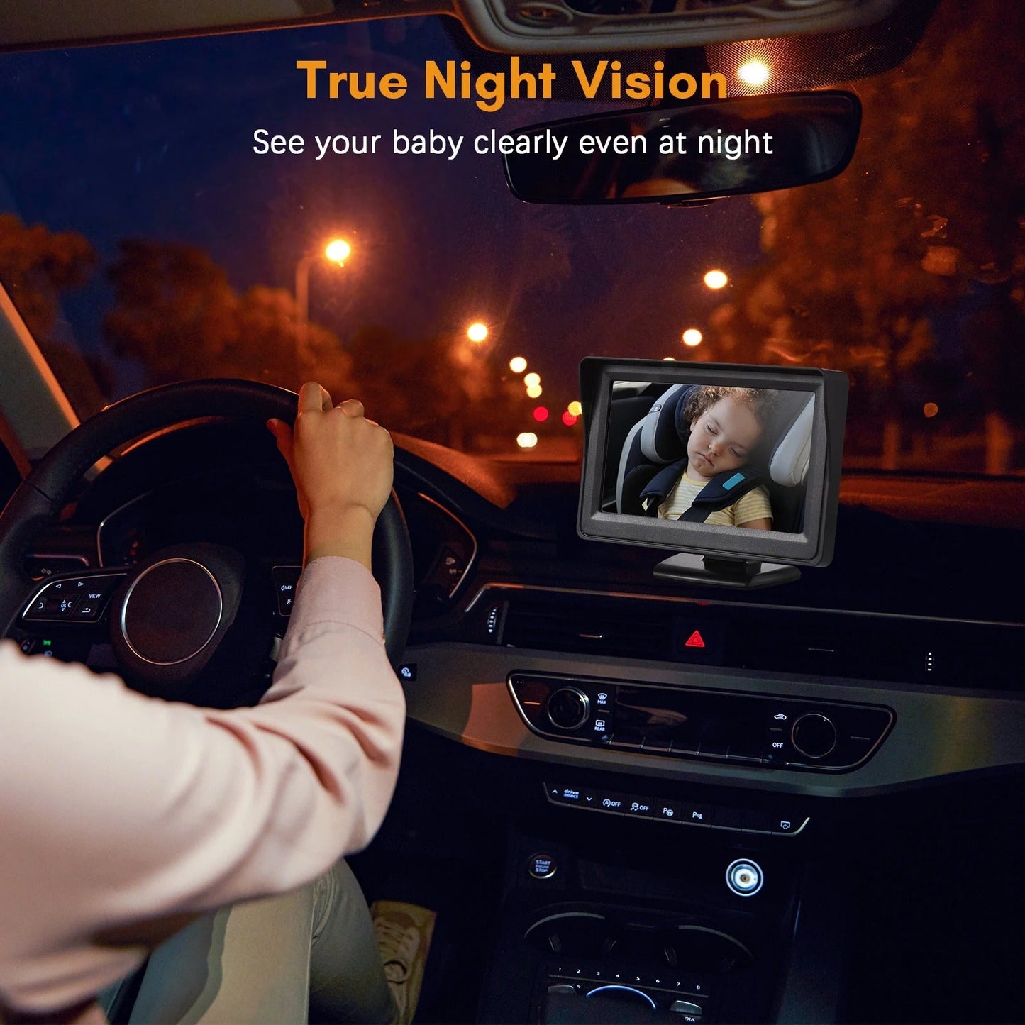 PrimeSight™ - Baby Car Monitor