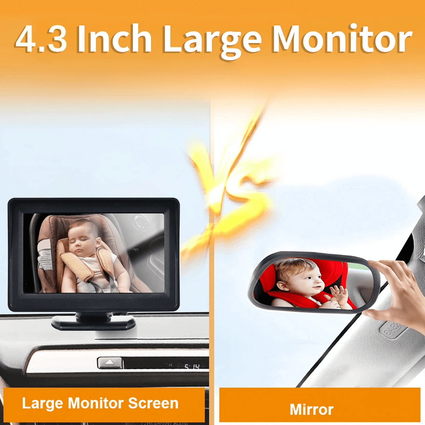 PrimeSight™ - Baby Car Monitor